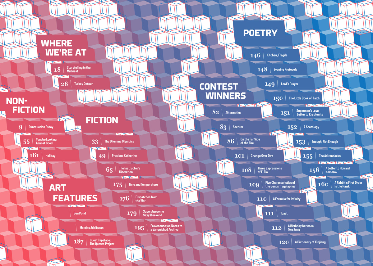 Table of Contents Spread